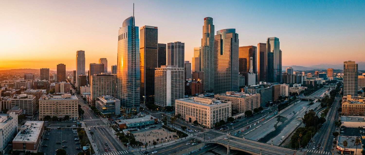 Towing Downtown LA